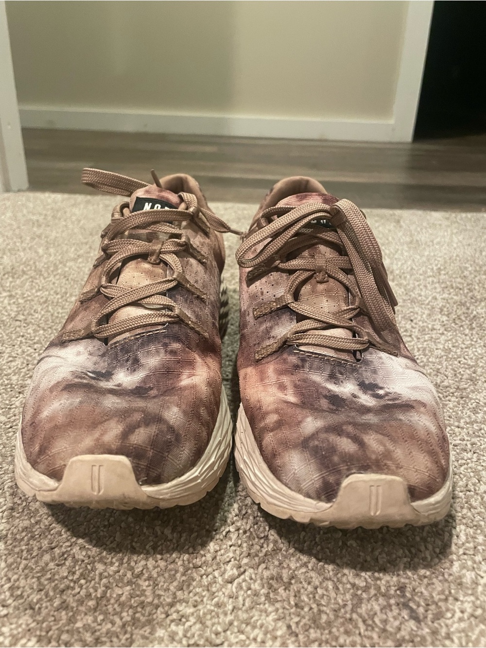 NOBULL Women’s Tie-Dye Ripstop Runners, size 9